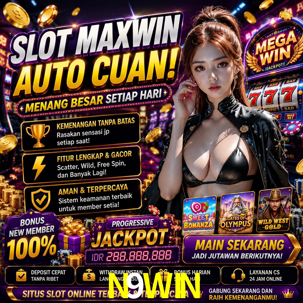 Programa VIP N9WIN - benefícios exclusivos
